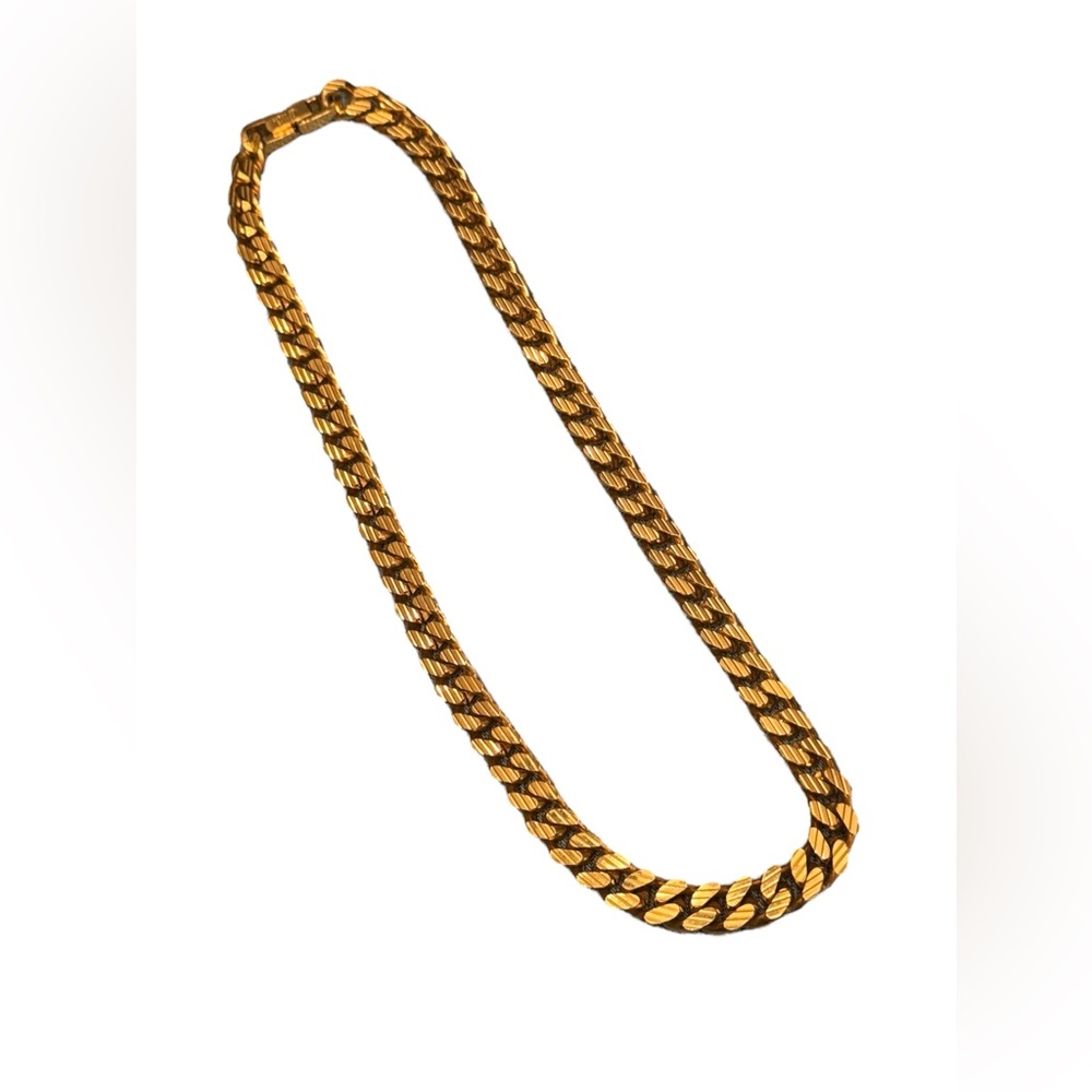 Vintage Sarah Coventry Deep Gold plated heavy high quality Chain Necklace